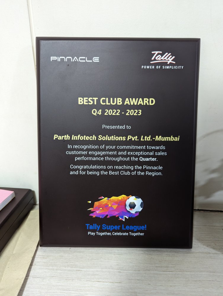 Best Club Award Q4 2022-23